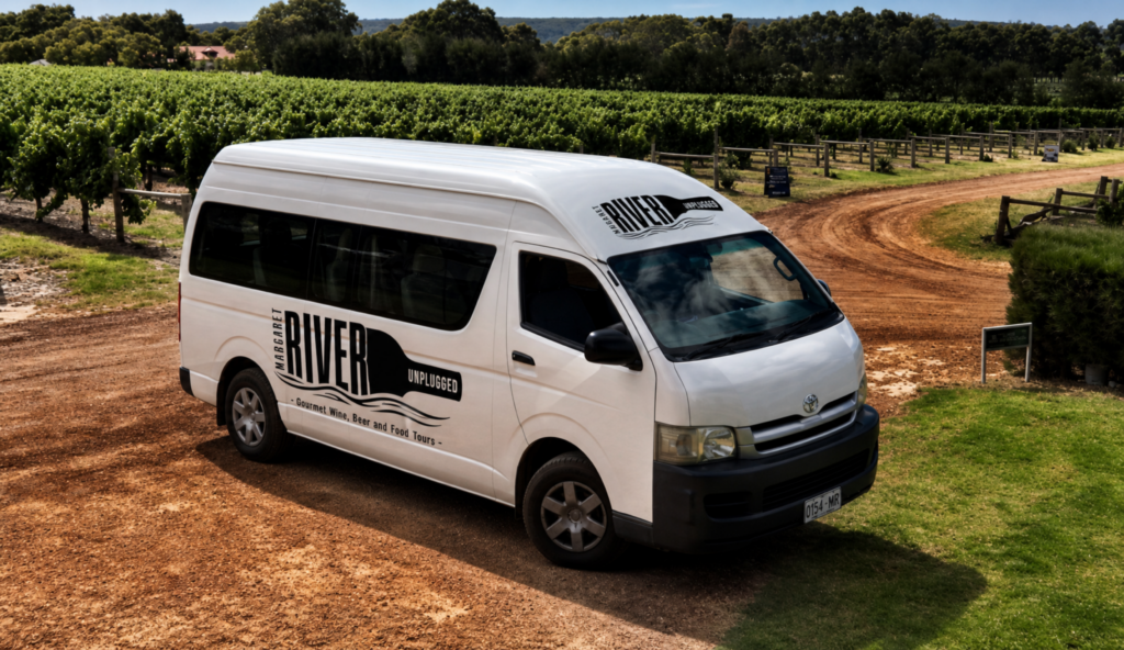 On tour with the Unplugged Team- bus
